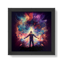 aura wall art poster, spiritual wall art poster