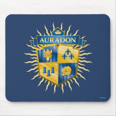 Auradon Crest Mouse Pad