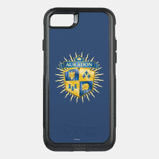 Auradon Crest Otterbox iPhone Case (Back)