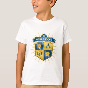Auradon Crest T-shirt by descendants at Zazzle