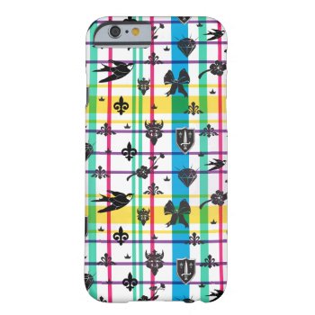 Auradon Icon Pattern Barely There Iphone 6 Case by descendants at Zazzle