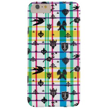 Auradon Icon Pattern Barely There Iphone 6 Plus Case by descendants at Zazzle