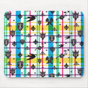 Auradon Icon Pattern Mouse Pad