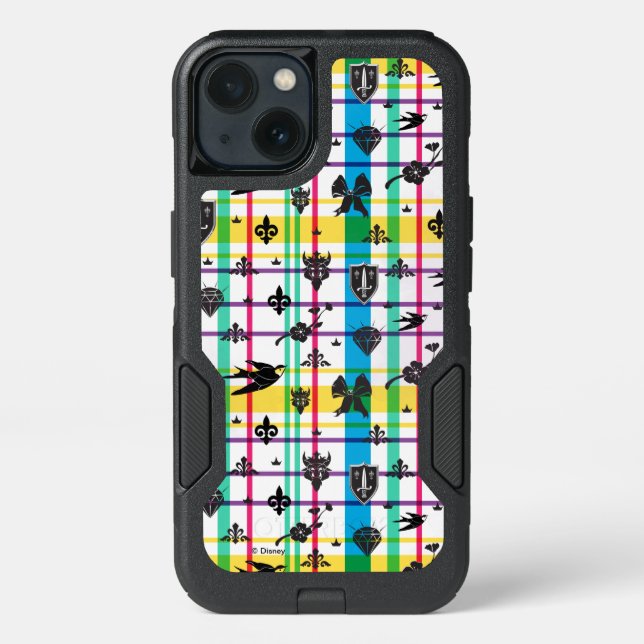 Auradon Icon Pattern Otterbox iPhone Case (Back)