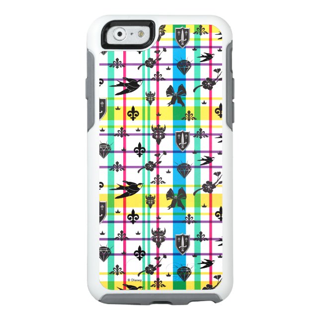 Auradon Icon Pattern Otterbox iPhone Case (Back)