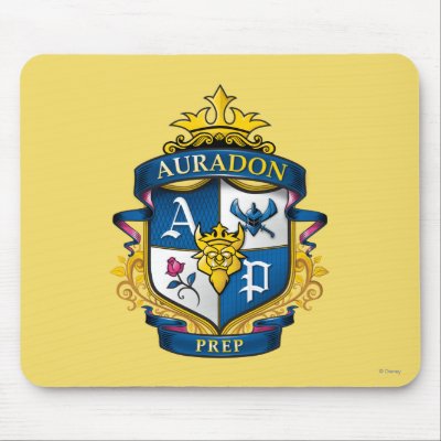 Auradon Prep Crest Mouse Pad