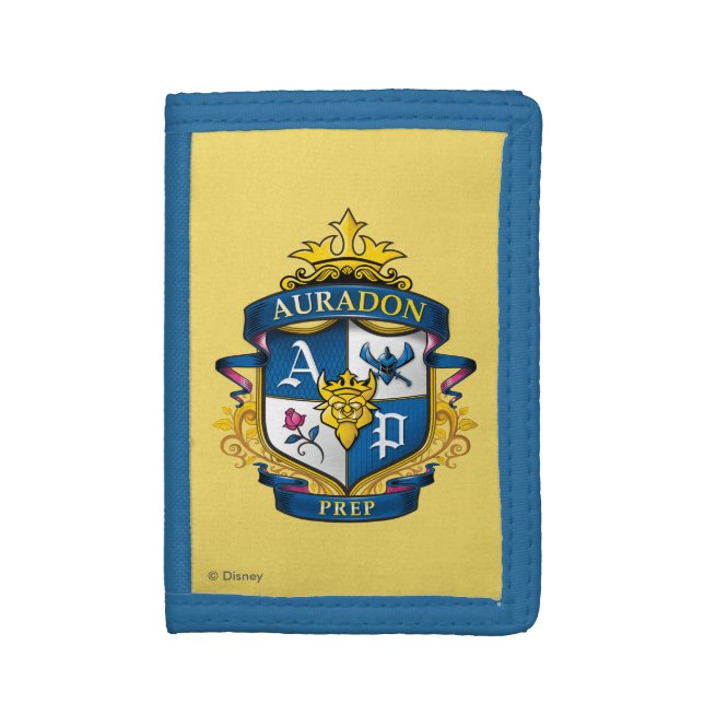 Auradon Prep Crest Tri-fold Wallet (Front Vertical)