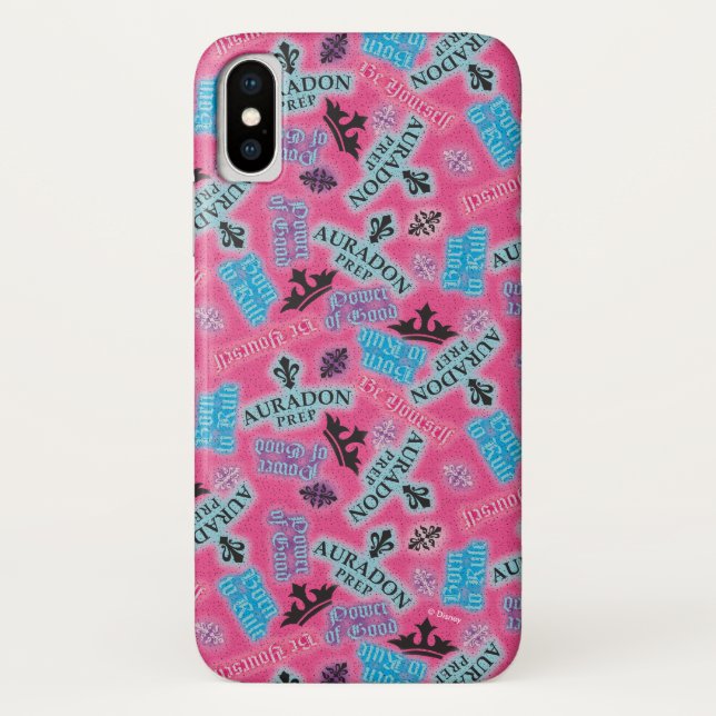 Auradon Prep Pattern Case-Mate iPhone Case (Back)