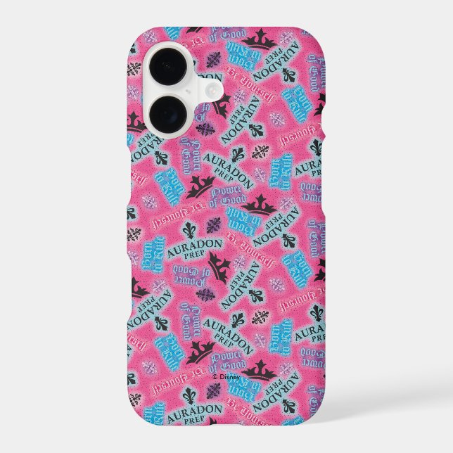 Auradon Prep Pattern Iphone Case (Back)
