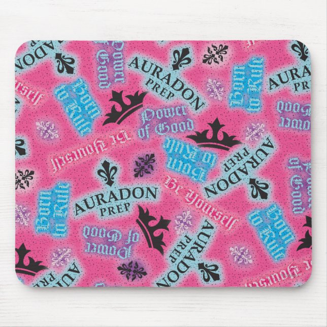 Auradon Prep Pattern Mouse Pad (Front)
