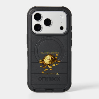 AURALUXY™ Golden Turtle – Wealth Mindset iPhone 17 Pro Case