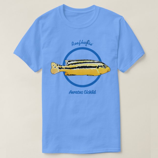 Auratus Cichlid T-Shirt (Design Front)