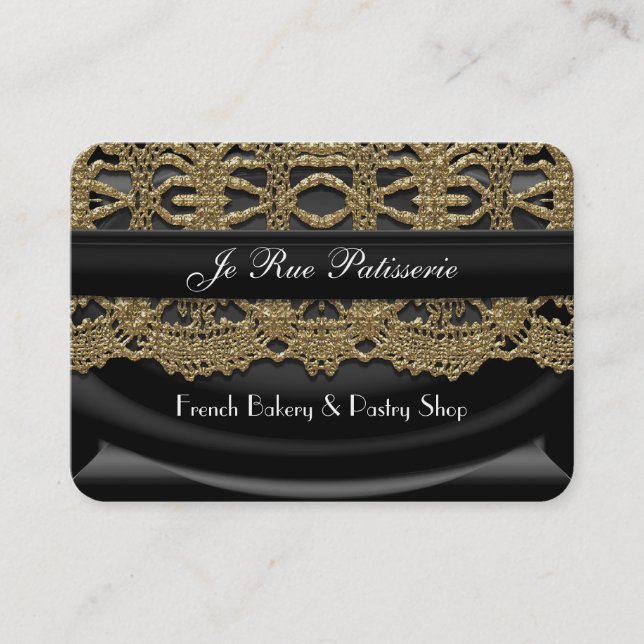 Auré  Bakery Business Card (Front)