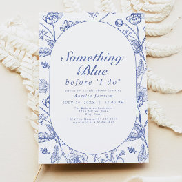 AURELIA Chinoiserie Something Blue Bridal Shower Invitation