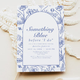 AURELIA Chinoiserie Something Blue Bridal Shower Invitation