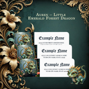 Auren – Little Emerald Forest Dragon Label