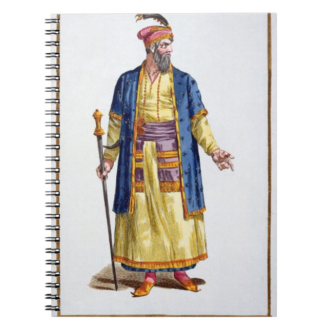 Aurengzeb, Great Khan of the Mongol Hordes from Re Notebook (Front)