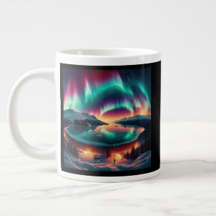 Aureola Borealis in Alaska Giant Coffee Mug