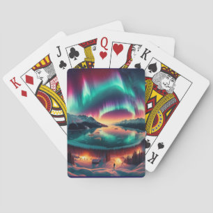 Aureola Borealis in Alaska Poker Cards