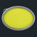 Aureolin (solid color)  belt buckle<br><div class="desc">Aureolin (solid color)</div>