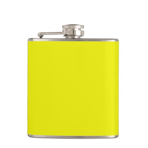 Aureolin solid color  flask