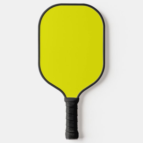 Aureolin solid color  pickleball paddle