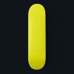 Aureolin (solid color)  skateboard<br><div class="desc">Aureolin (solid color)</div>