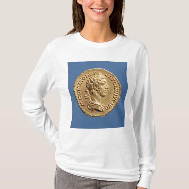 Aureus  bust of Commodus T-Shirt (Front)