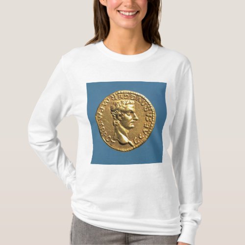 Aureus  of Caligula  bareheaded T_Shirt