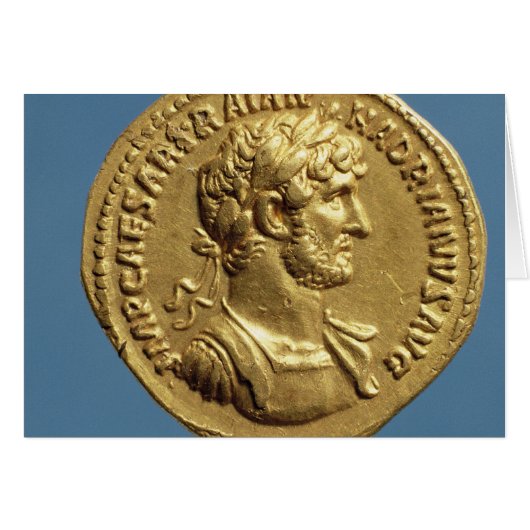 Aureus of Hadrian Cards (Front Horizontal)