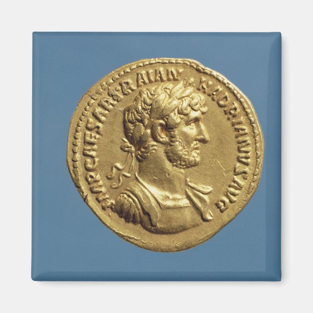 Aureus  of Hadrian Magnet (Front)