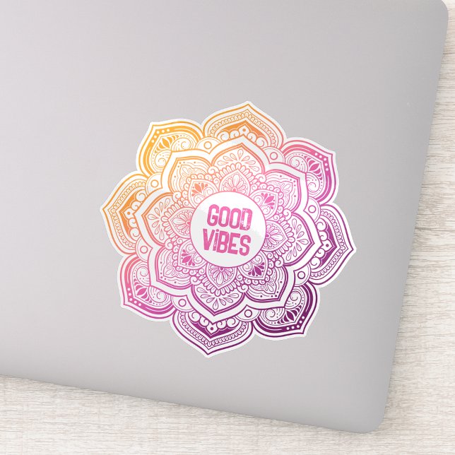 Auri Mandala Custom-Cut Vinyl Sticker (Creator Uploaded)
