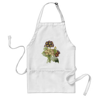 auricula(Primula auricula) by Redouté Adult Apron