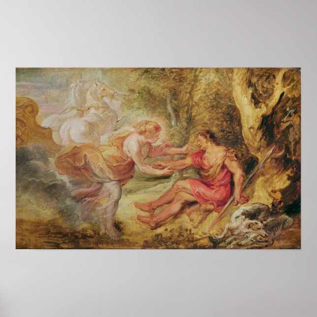 Aurora Abducting Cephalus, 1636 Poster (Front)