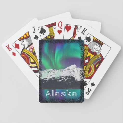 Aurora Alaska _ Bicycle Playing Cards