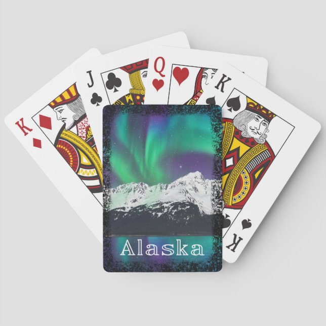 Aurora Alaska - Playing Cards (Back)