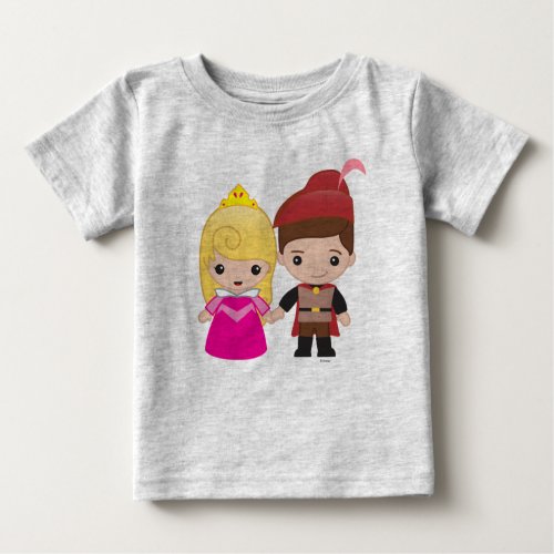 Aurora and Prince Philip Emoji 2 Baby T_Shirt