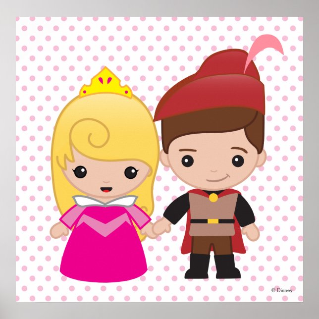 Aurora and Prince Philip Emoji 3 Poster (Front)