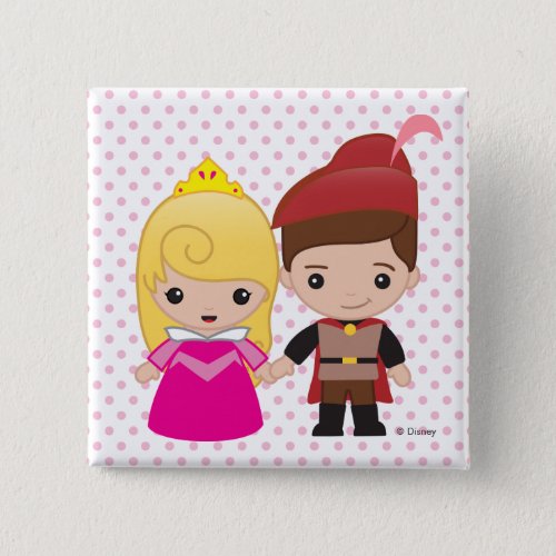 Aurora and Prince Philip Emoji Button