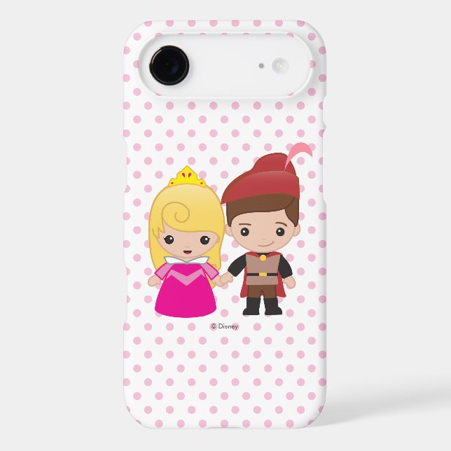 Aurora and Prince Philip Emoji Case-Mate iPhone Case (Back)