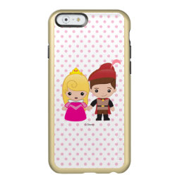 Aurora and Prince Philip Emoji Incipio Feather Shine iPhone 6 Case