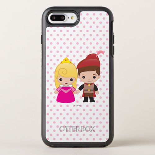 Aurora and Prince Philip Emoji OtterBox Symmetry iPhone 8 Plus7 Plus Case
