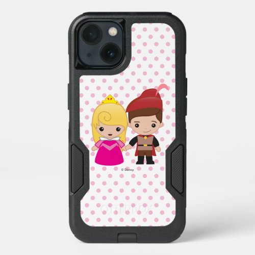 Aurora and Prince Philip Emoji iPhone 13 Case