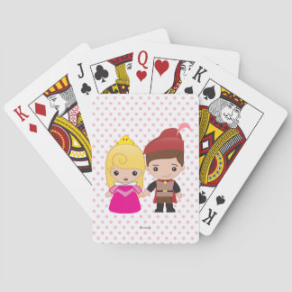 Aurora and Prince Philip Emoji Playing Cards