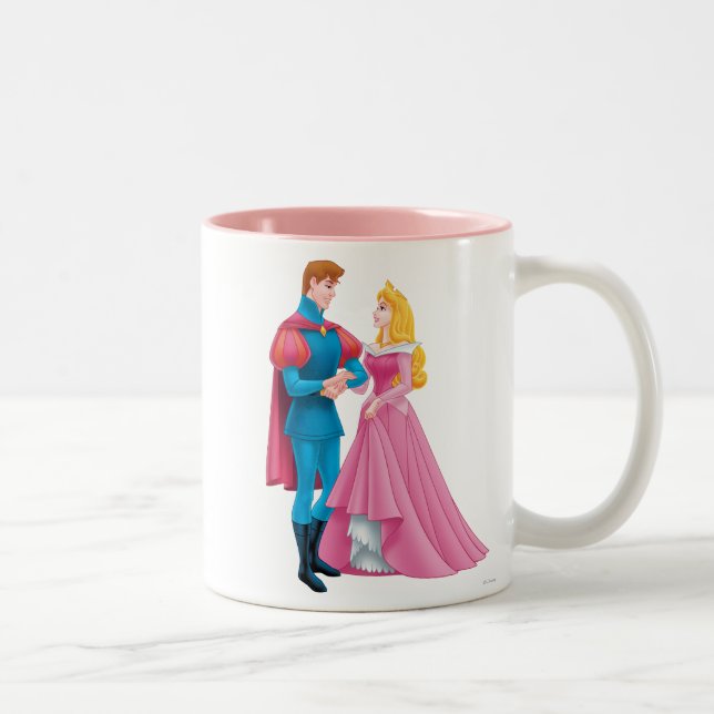 Aurora and Prince Phillip Two-Tone Coffee Mug (Right)