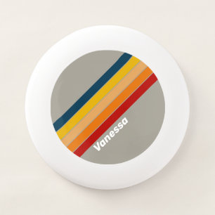 Aurora Arcade Striped with Name Wham-O Frisbee