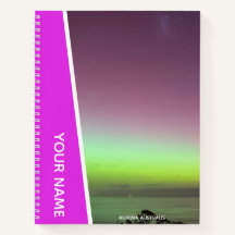 Aurora Australis Southern Lights Australia Pink