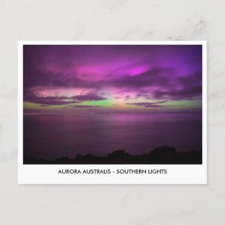 Aurora Australis - Southern Lights Night Sky