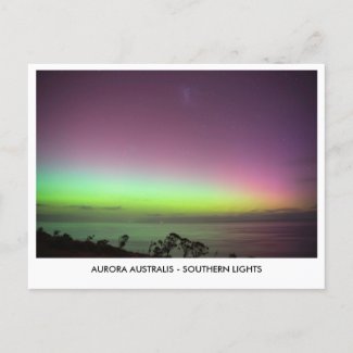 Aurora Australis - Southern Lights Night Sky