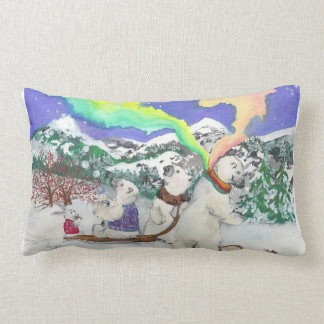 Aurora Bearialis Lumbar Pillow